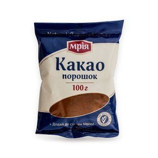 Какао-порошок натуральный без сахара Мрия, 100 г купить CoffeePush
