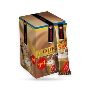 Кавовий напій Rio Negro 3в1 Original, 25 стіків &times; 13 г купити CoffeePush