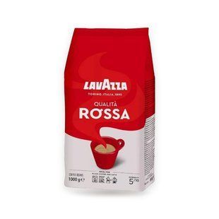 Кофе в зернах Lavazza Qualita Rossa, 1 кг, арабика и робуста купить CoffeePush