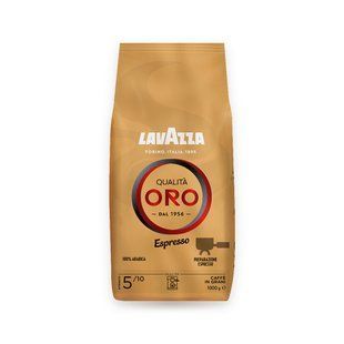 Кава в зернах Lavazza Qualita Oro, 1 кг, 100% арабіка купити CoffeePush
