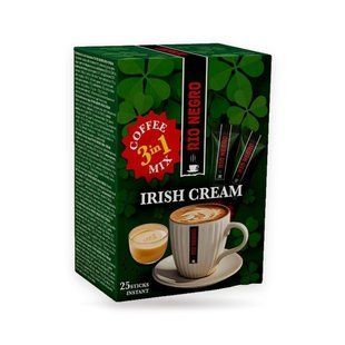 Кавовий напій Rio Negro 3в1 Irish Cream, 25 стіків &times; 13 г купити CoffeePush