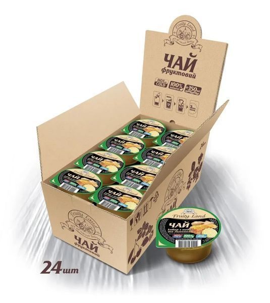 Чай концентрат вкус "Имбирь + мёд + лимон", 60 г купить CoffeePush